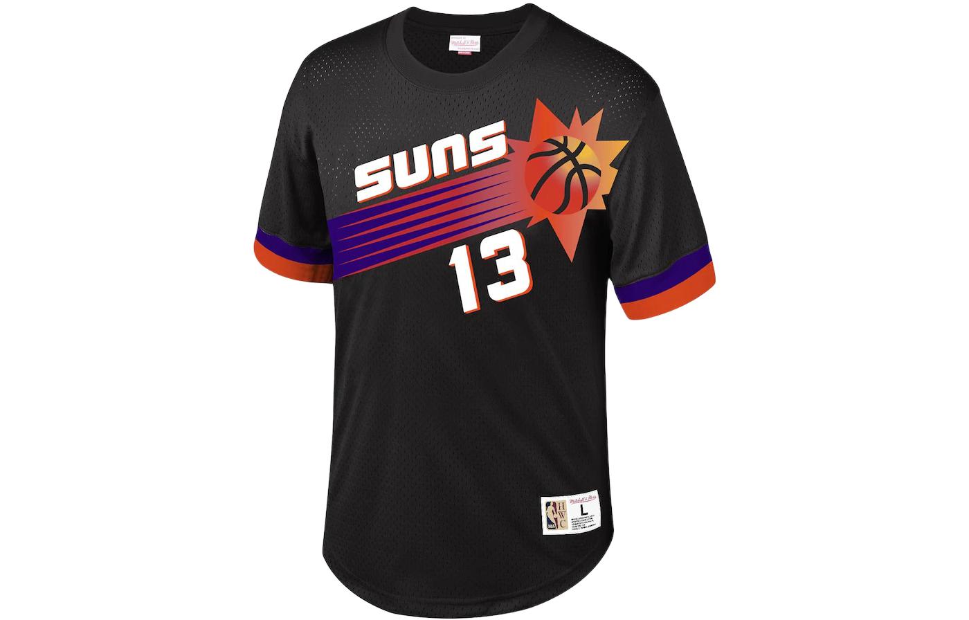 

Футболка мужская черная Mitchell Ness