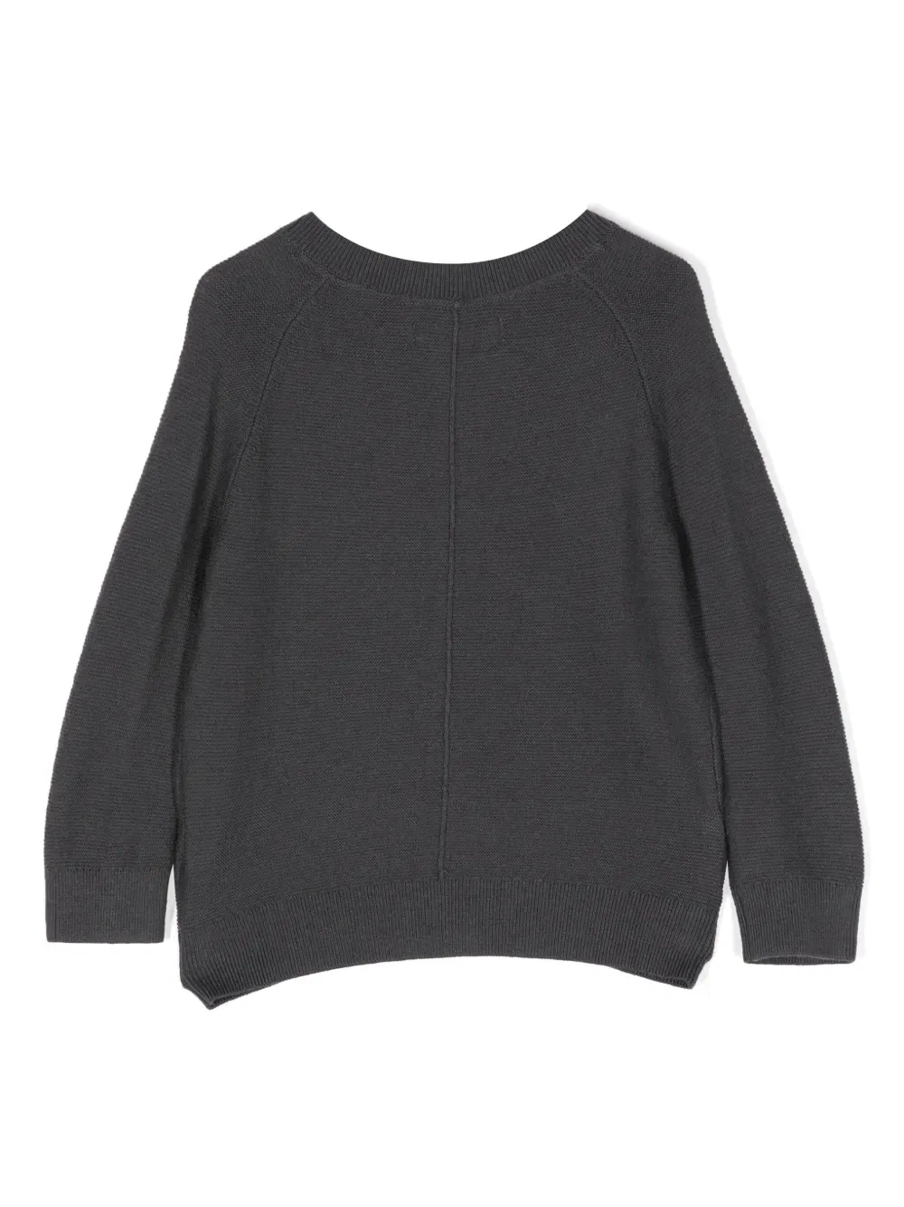 Кардиган с аппликацией в виде логотипа Calvin Klein Kids, серый — фото 2