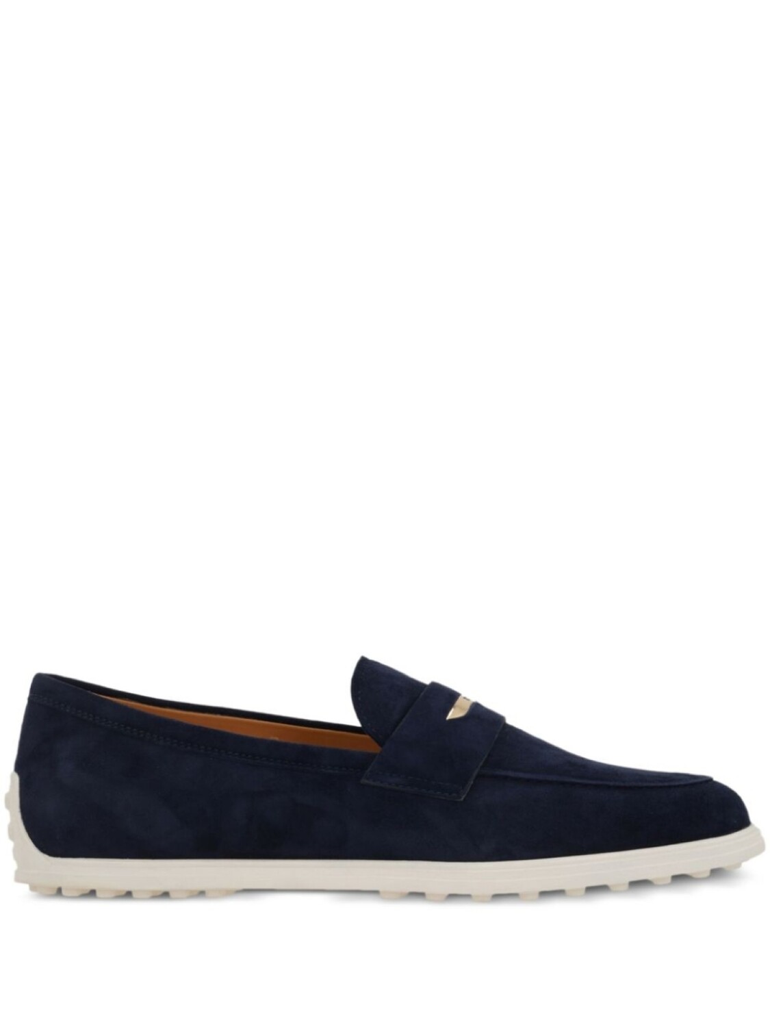 

Замшевые мокасины Tod's, синий