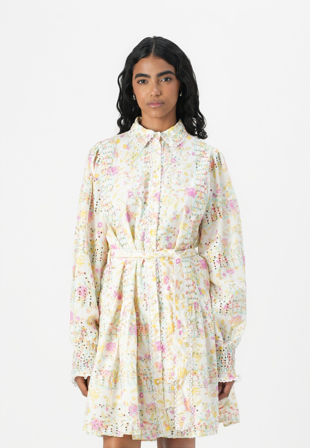 

Платье-рубашка MELLIA DRESS YAS, белый