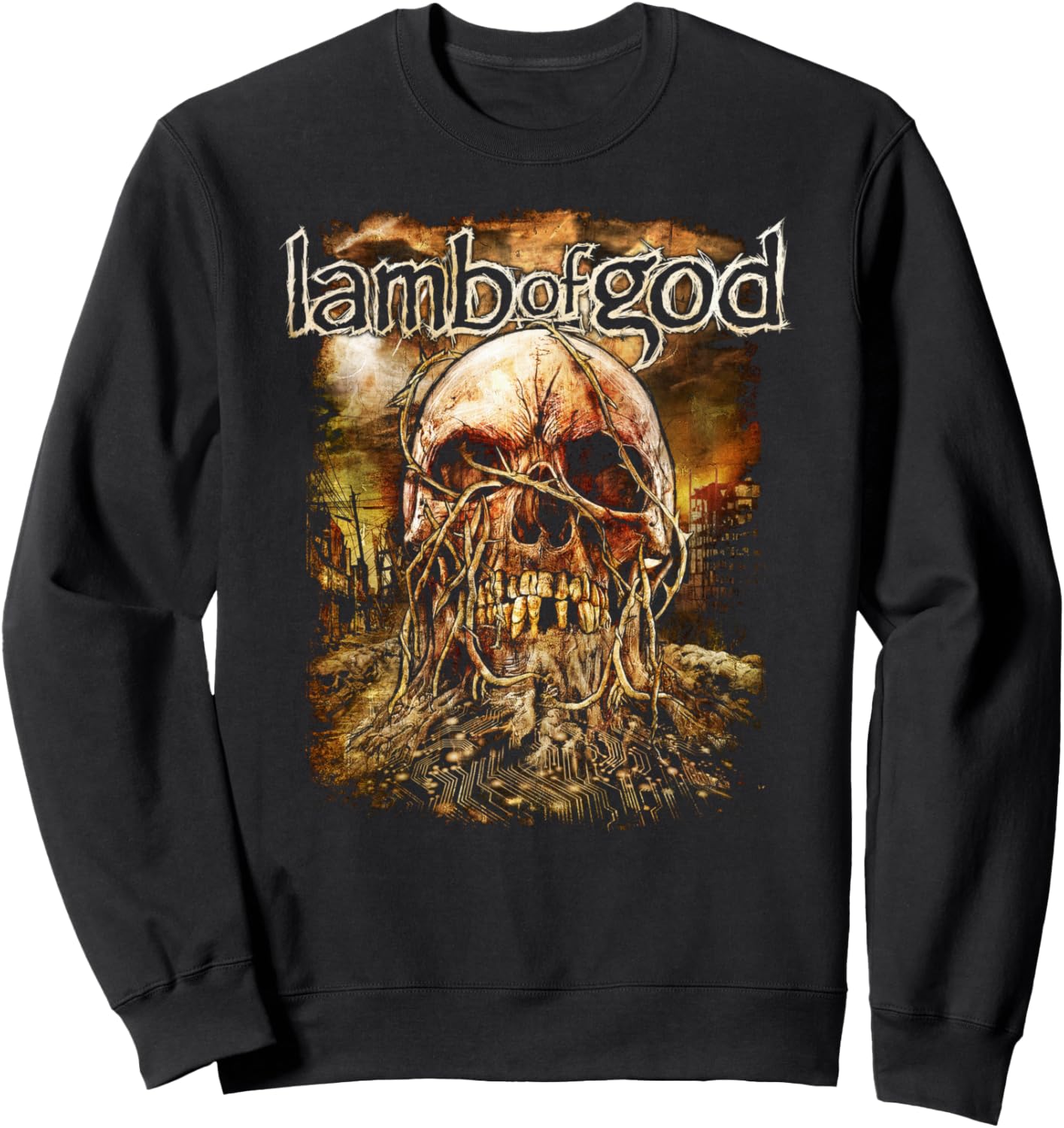 

Толстовка Lamb of God - Vine Skull, черная Lamb Of God Official, Черный, Толстовка Lamb of God - Vine Skull, черная Lamb Of God Official