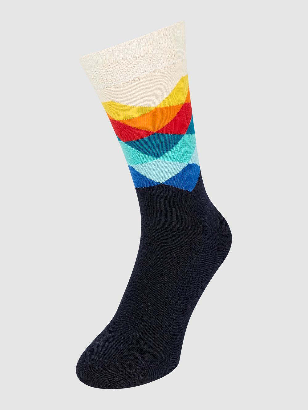 

Носки с графическим узором, модель «Faded Diamond» Happy Socks