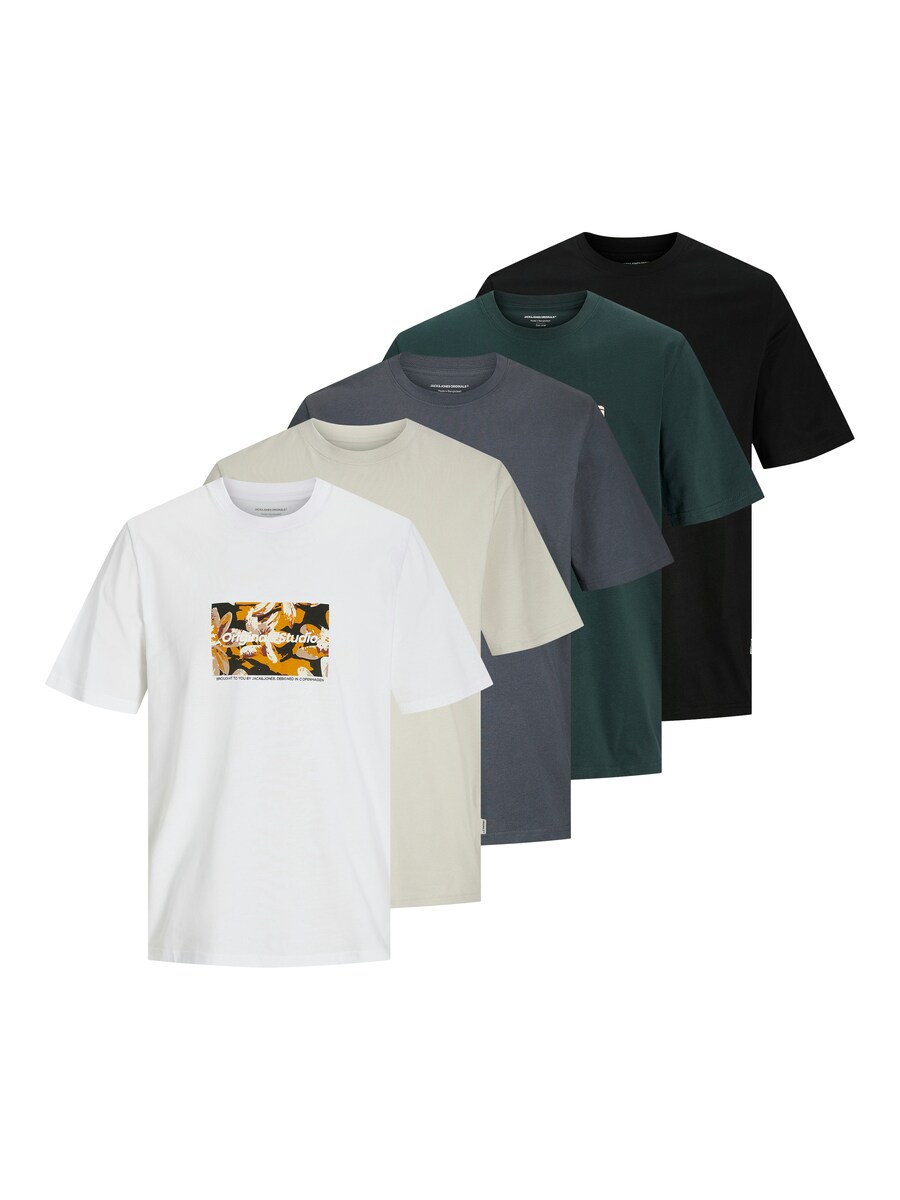 

Рубашка JACK & JONES JORVESTERBRO NEWTON, цвет Smoke blue/Greige/Emerald/Black/White