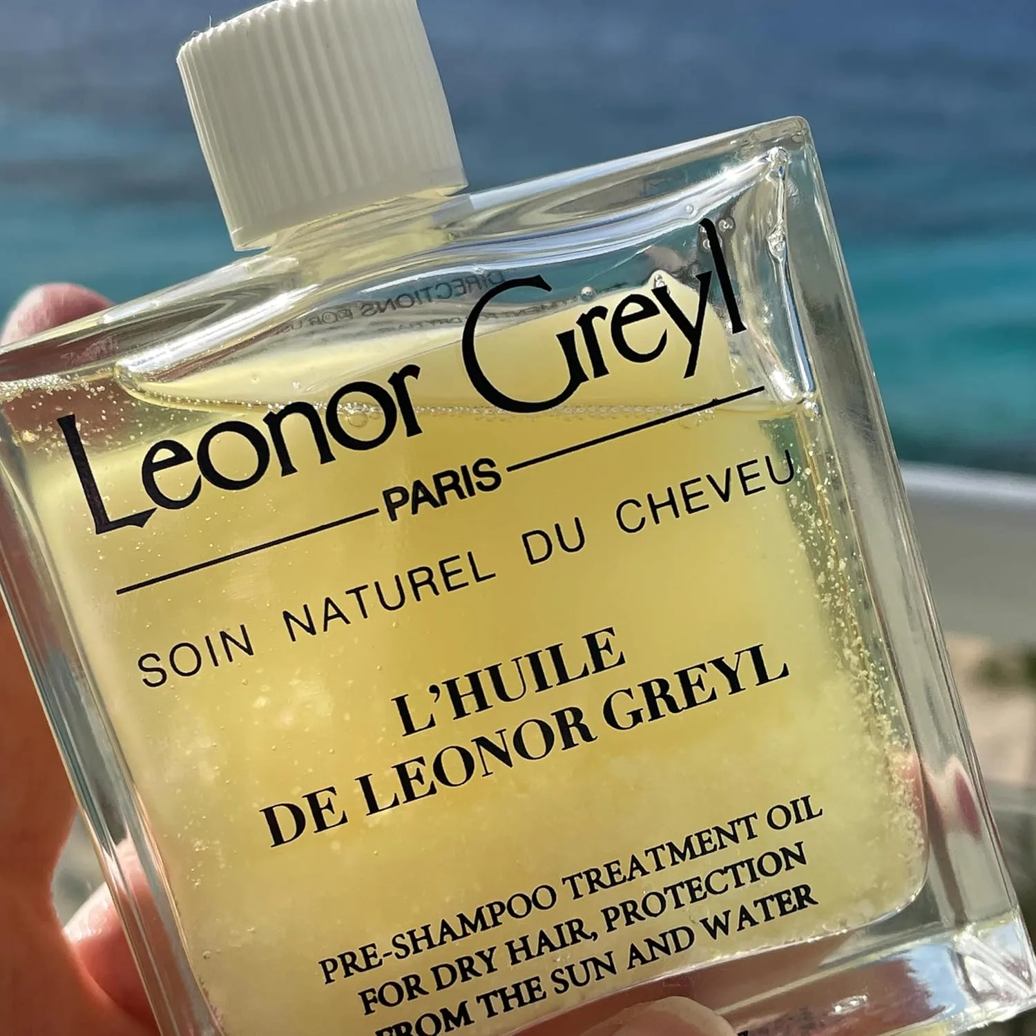 Leonor Greyl L'Huile Pre-Shampoo Treatment for Hair | Масло для сухих волос, защита от солнца и воды, 3,2 жидких унции, произведено во Франции 94,6 мл (1 шт.) — фото 4