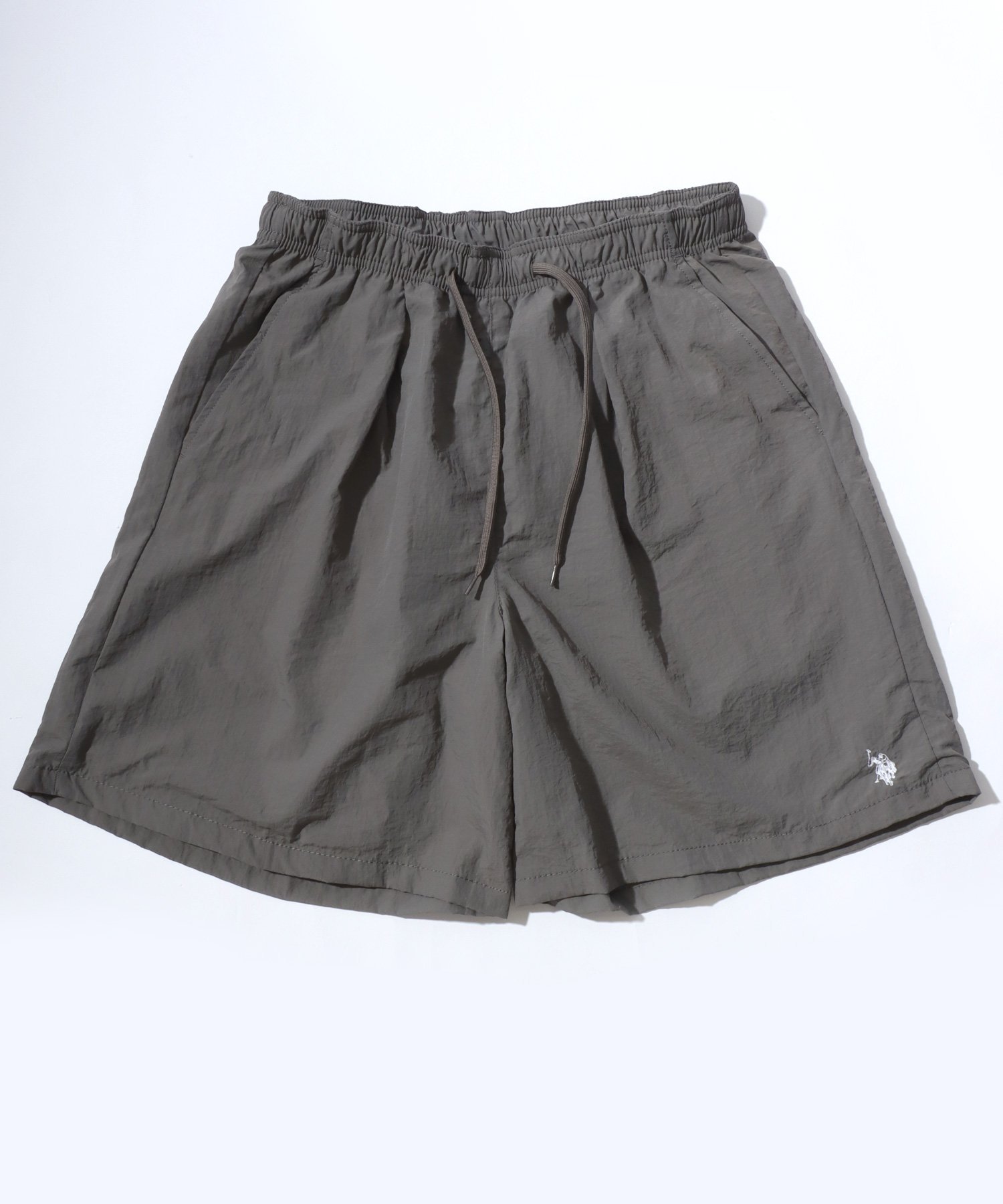 USPOLOASSN. Мужские нейлоновые шорты для плавания. U.S. Polo Assn., gray