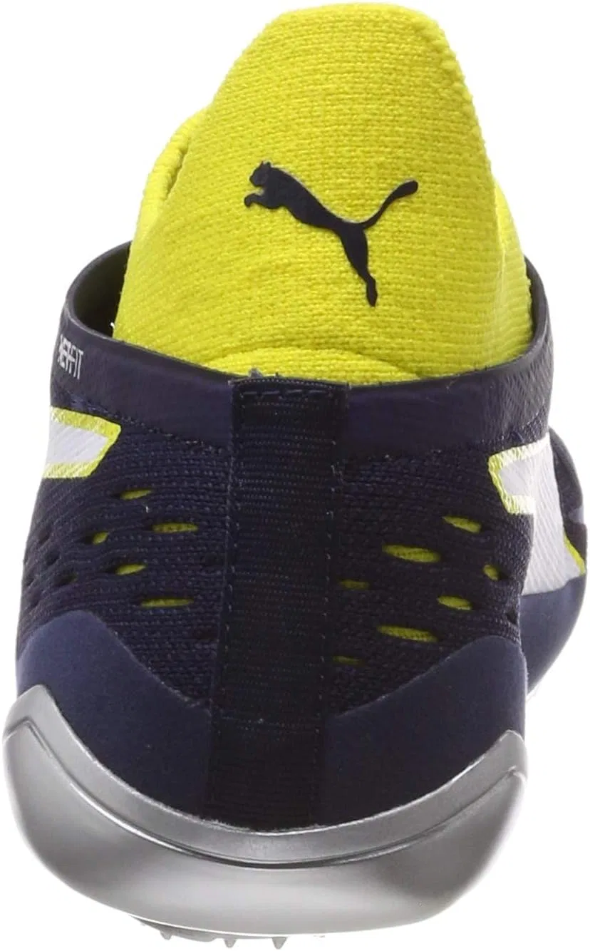 Кроссовки для легкой атлетики PUMA Evospeed Netfit Sprint 2 унисекс, Blazing Yellow Peacoat White — фото 3