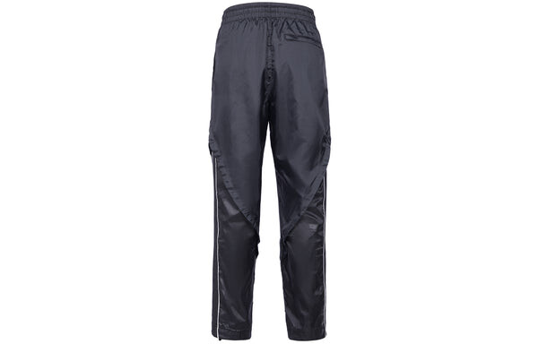Брюки men's lwt track pant casual sports lacing woven long pants/trousers autumn black Nike, черный — фото 3