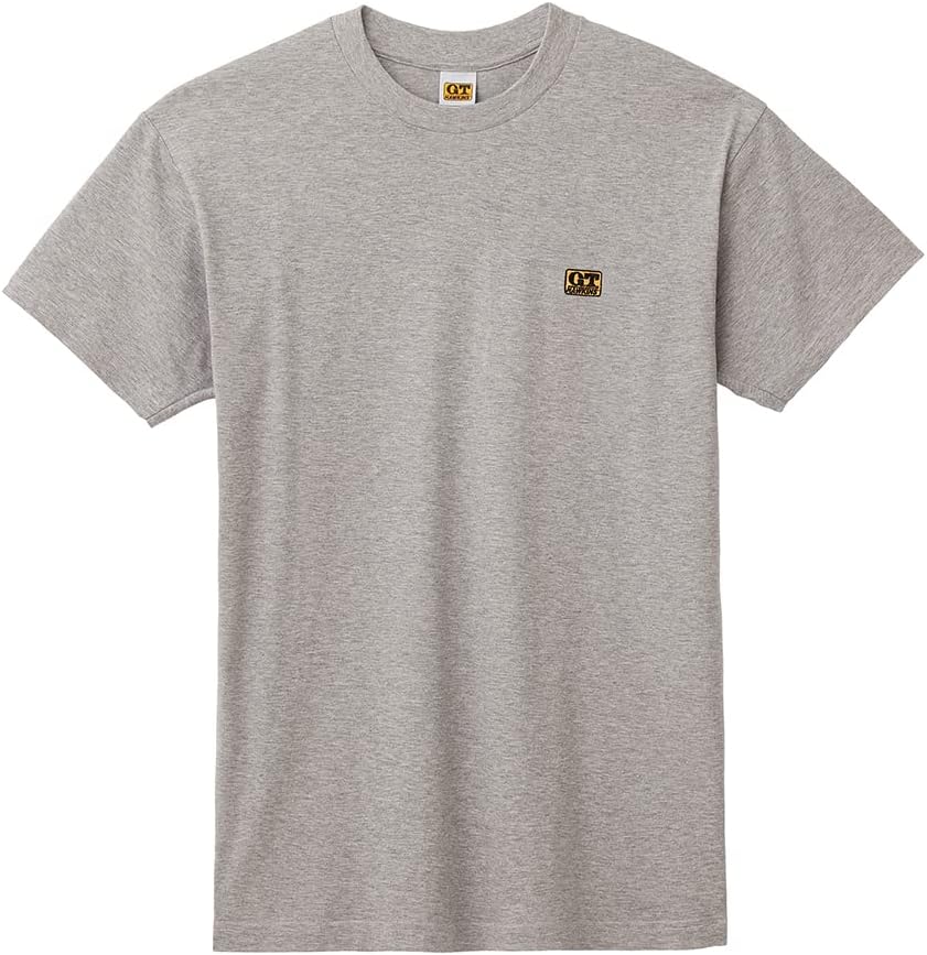 

Мужская футболка GUNZE GTHAWKINS с вышитым логотипом, серый