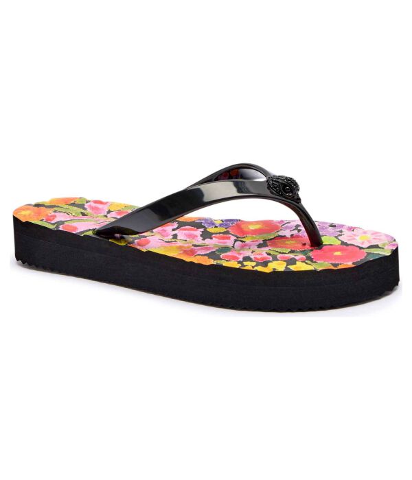 Пляжные тапочки кенсингтон Kurt Geiger, черный
