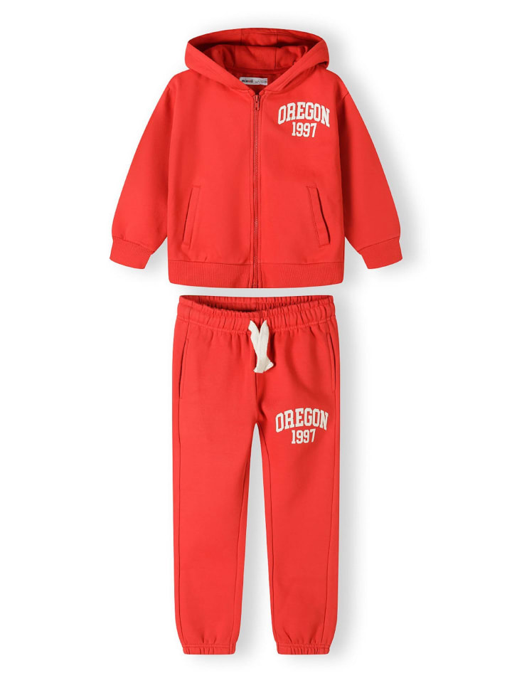 

Minoti Комплект из двух предметов: спортивный костюм 27fleece2 красного цвета