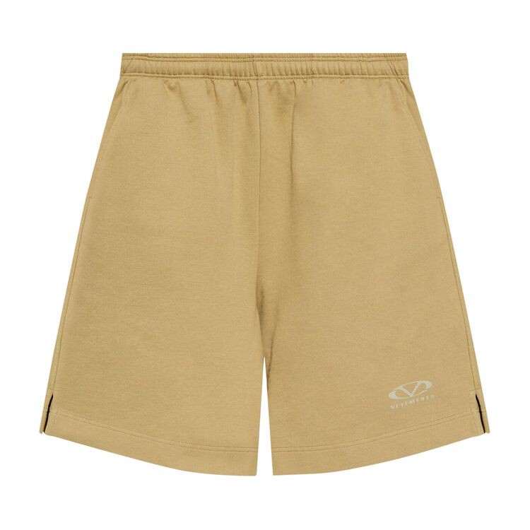 

Шорты Vetements Oval Logo Shorts Taupe, желто-коричневый