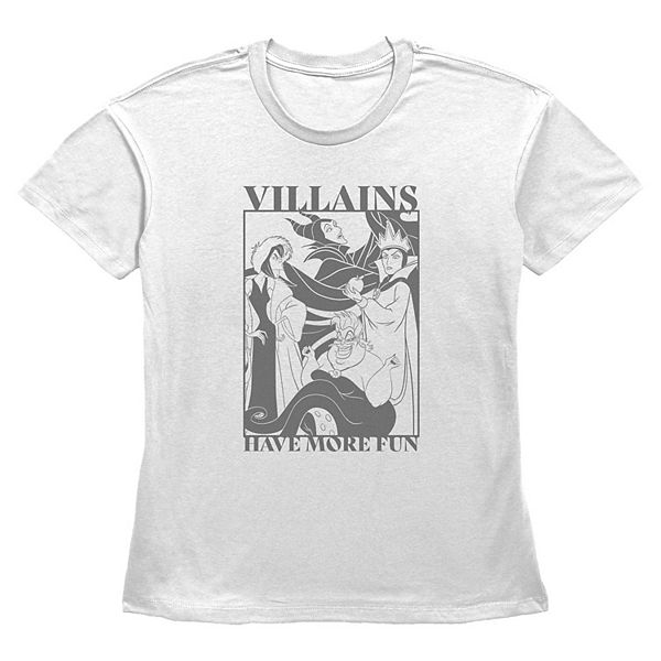 

Футболка с принтом Villains have more fun Disney