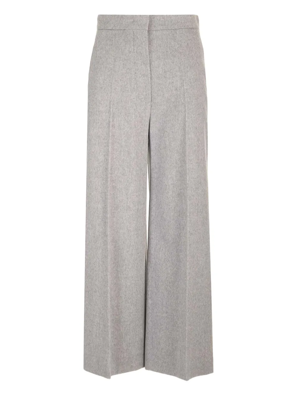 

Шерстяные брюки строгого покроя MAX MARA, серый