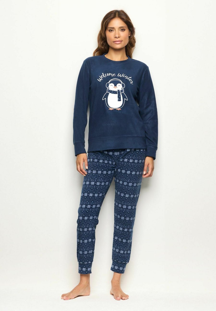 

Пижамный комплект Yamamay Pyjama set, Dark Blue With Print/Dark Blue