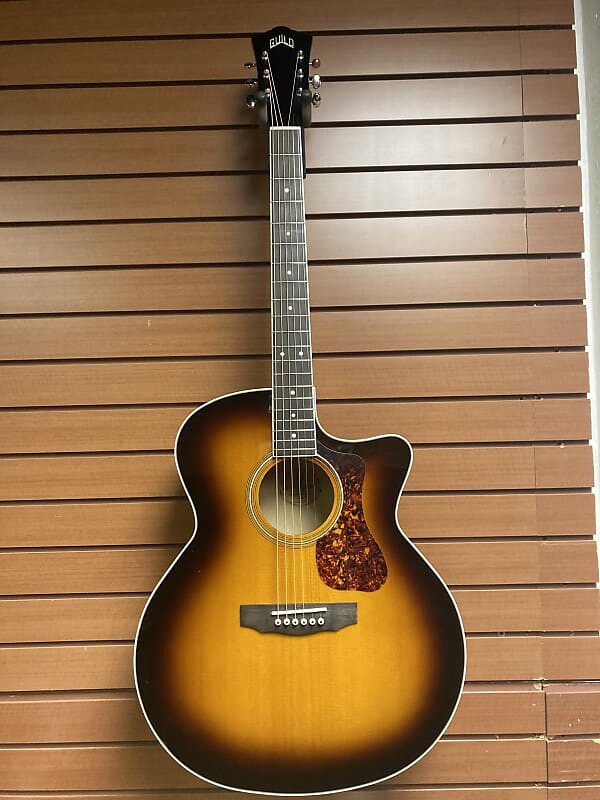 

Акустическая гитара Guild F-250E in Antique Tobacco Burst #8624