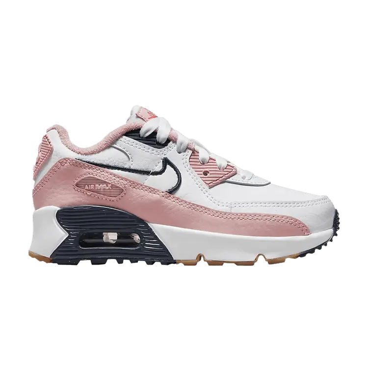

Кроссовки Nike Air Max 90 SE PS 'White Pink Glaze Gum', белый