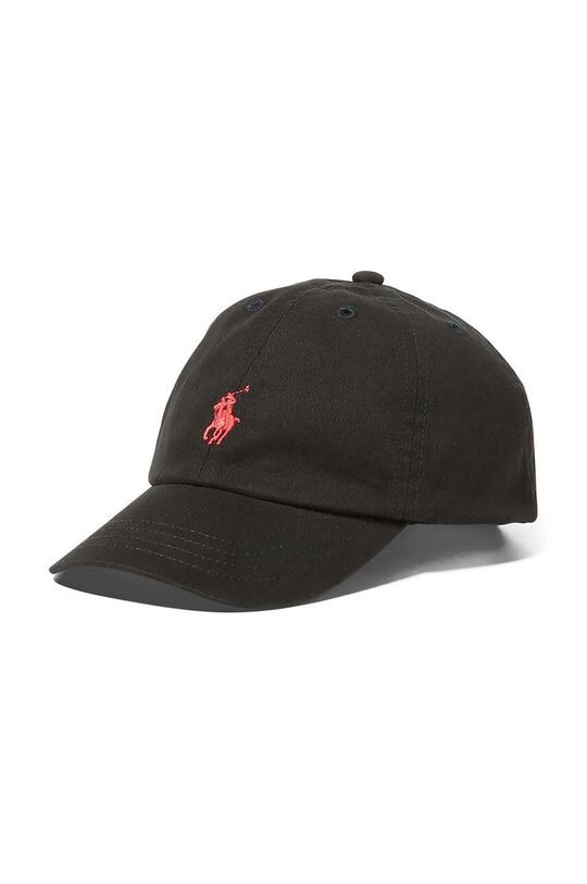 

Детская хлопковая бейсболка Polo Ralph Lauren, черный