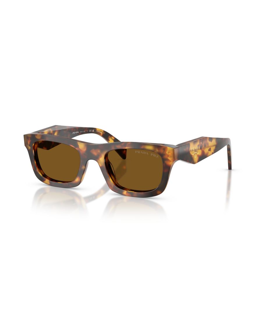 

Женские поляризованные солнцезащитные очки, PR C06S PRADA, Honey Tortoise