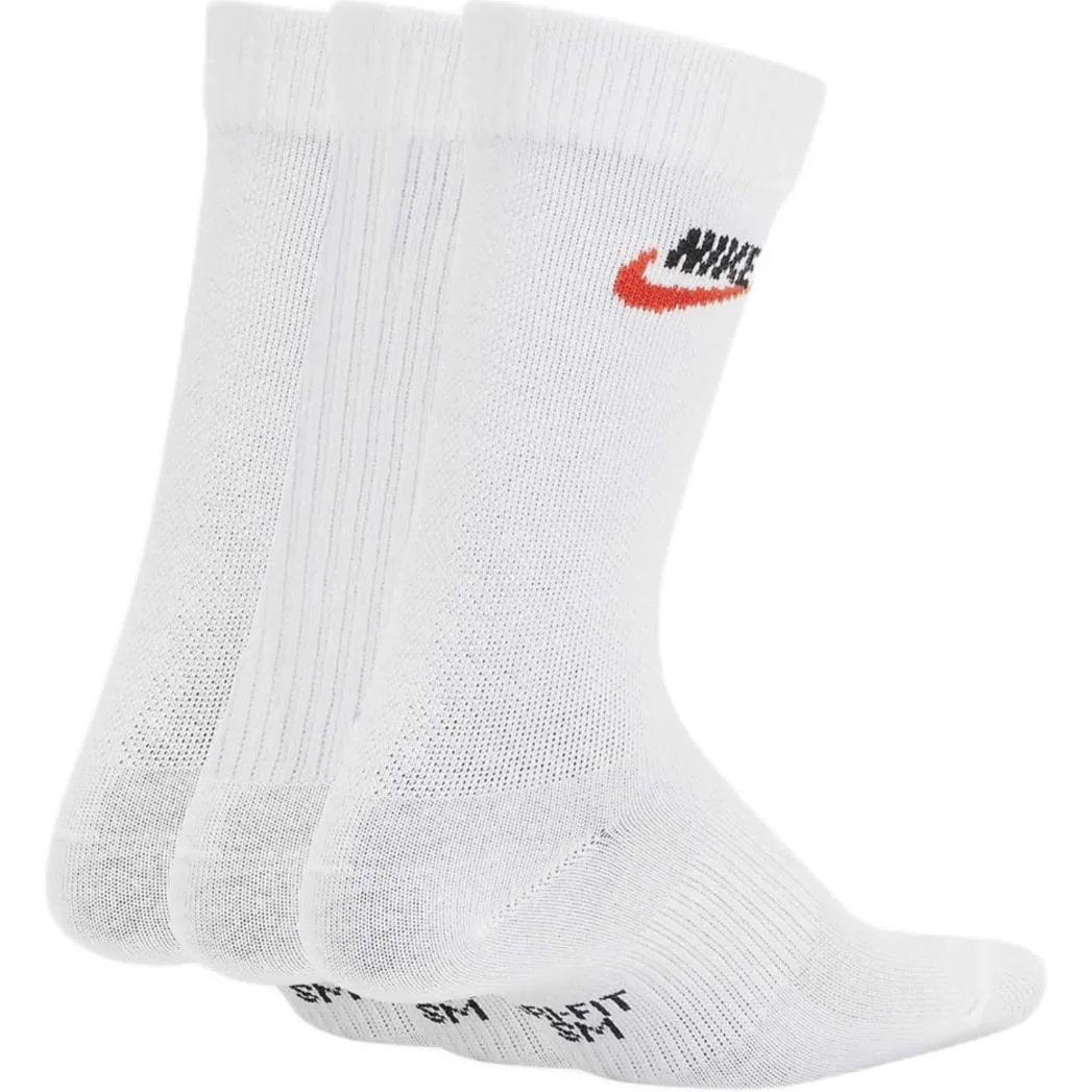 Детские носки Moderate Nike, White 3 Pack — фото 4
