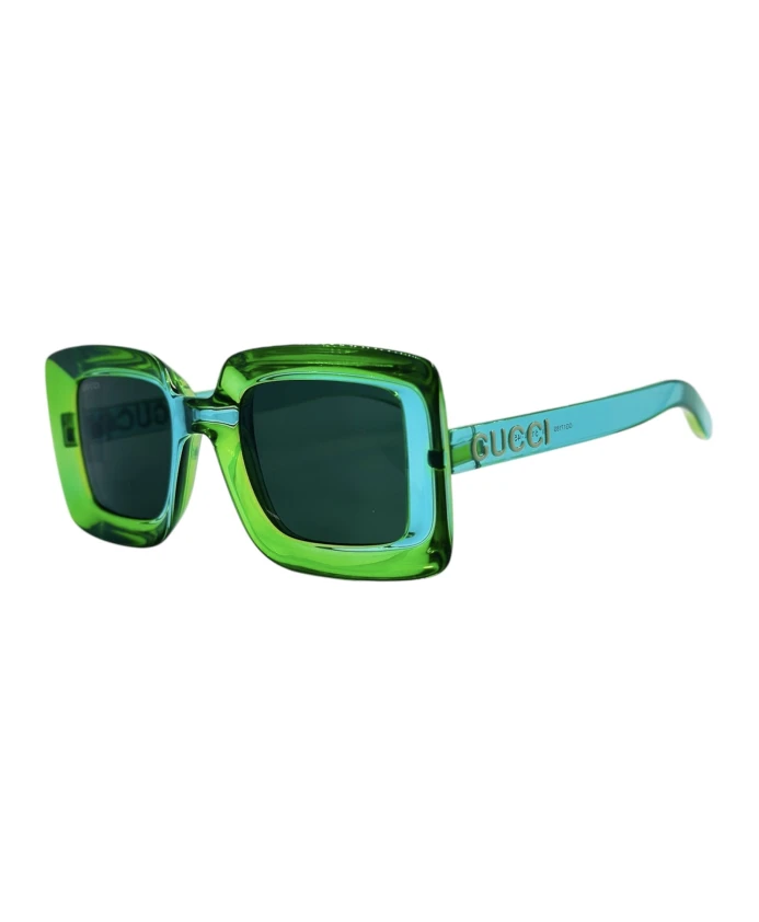 Стильные солнцезащитные очки Gucci, мультиколор — фото 3