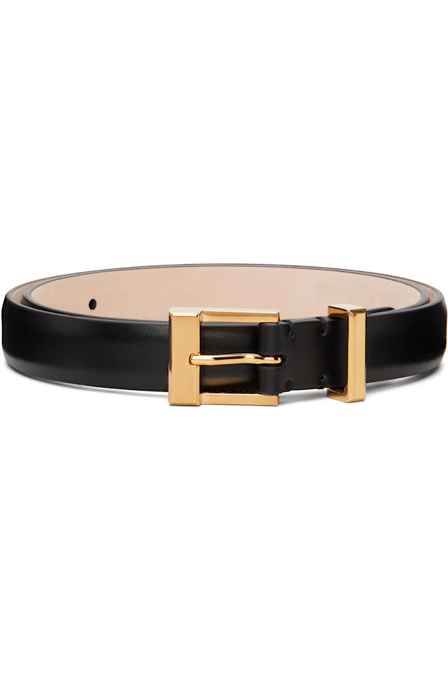 

Khaite Черный манхэттенский пояс