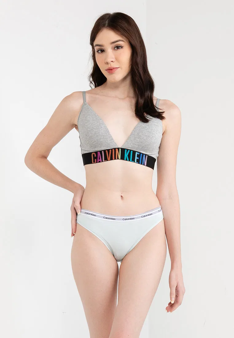 Трусы бикини, набор 3 шт., Calvin Klein, розовый — фото 4