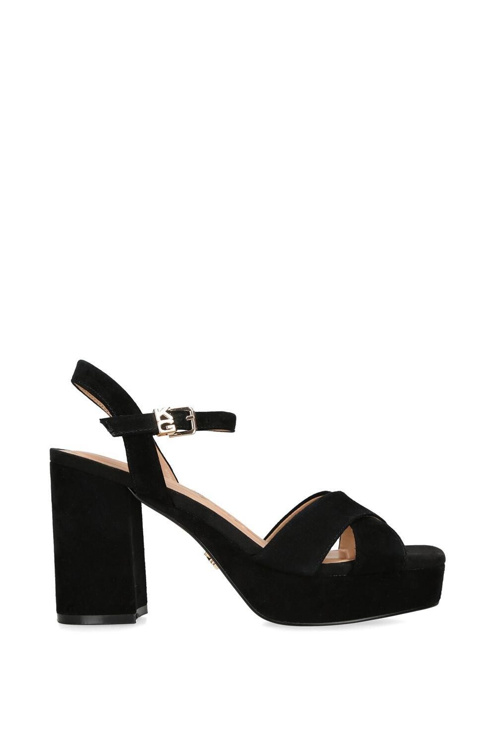 

Замшевые сандалии Fenix KG Kurt Geiger, черный