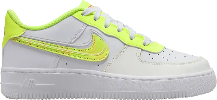 

Кроссовки Air Force 1 LV8 GS 'Acid Wash', белый