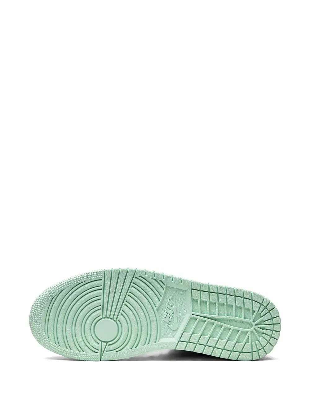 Кроссовки Air  1 Mid Blue Mint Jordan, синий — фото 4