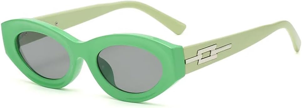 

Модные солнцезащитные очки в прямоугольной оправе для женщин, коричневые, с прозрачными заклепками, солнцезащитные очки для мужчин, очки для вождения, защита от ультрафиолета UV400 UJNHGQ, C4