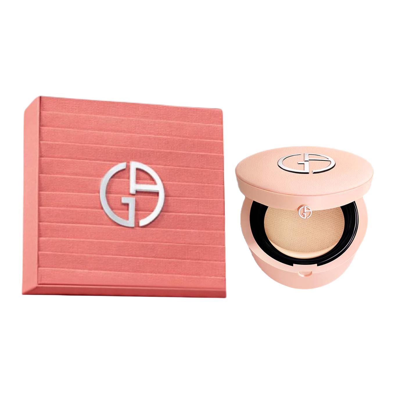Тональный кушон Giorgio Armani Nude Pink Air Cushion, #04 — фото 2