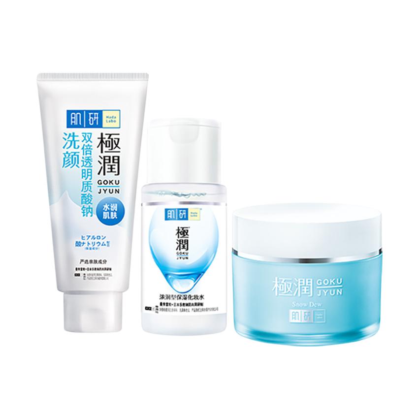 

Увлажняющий набор для ухода за кожей hydrating 100g+80ml+50g HADA LABO