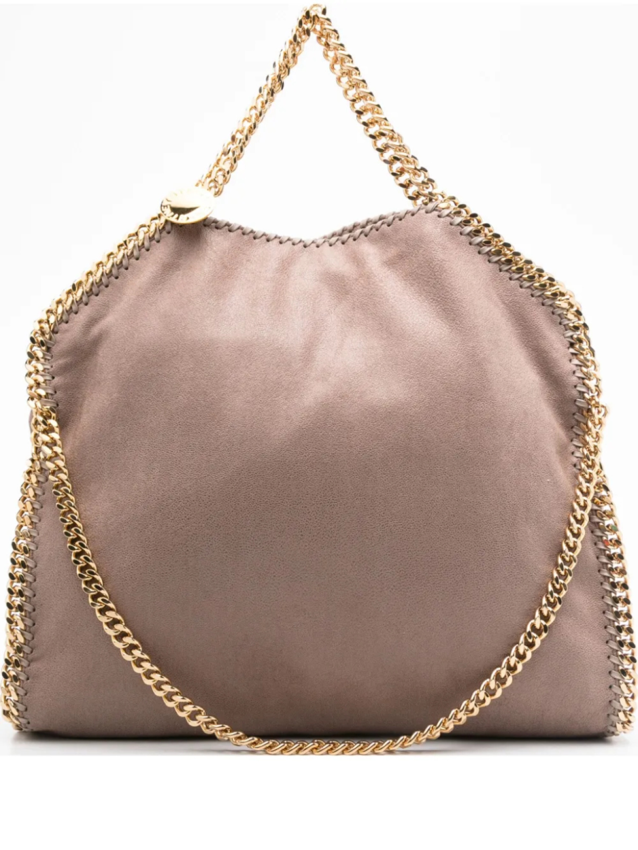 

Сумка-шоппер Stella McCartney Falabella с отделкой цепочкой, коричневый