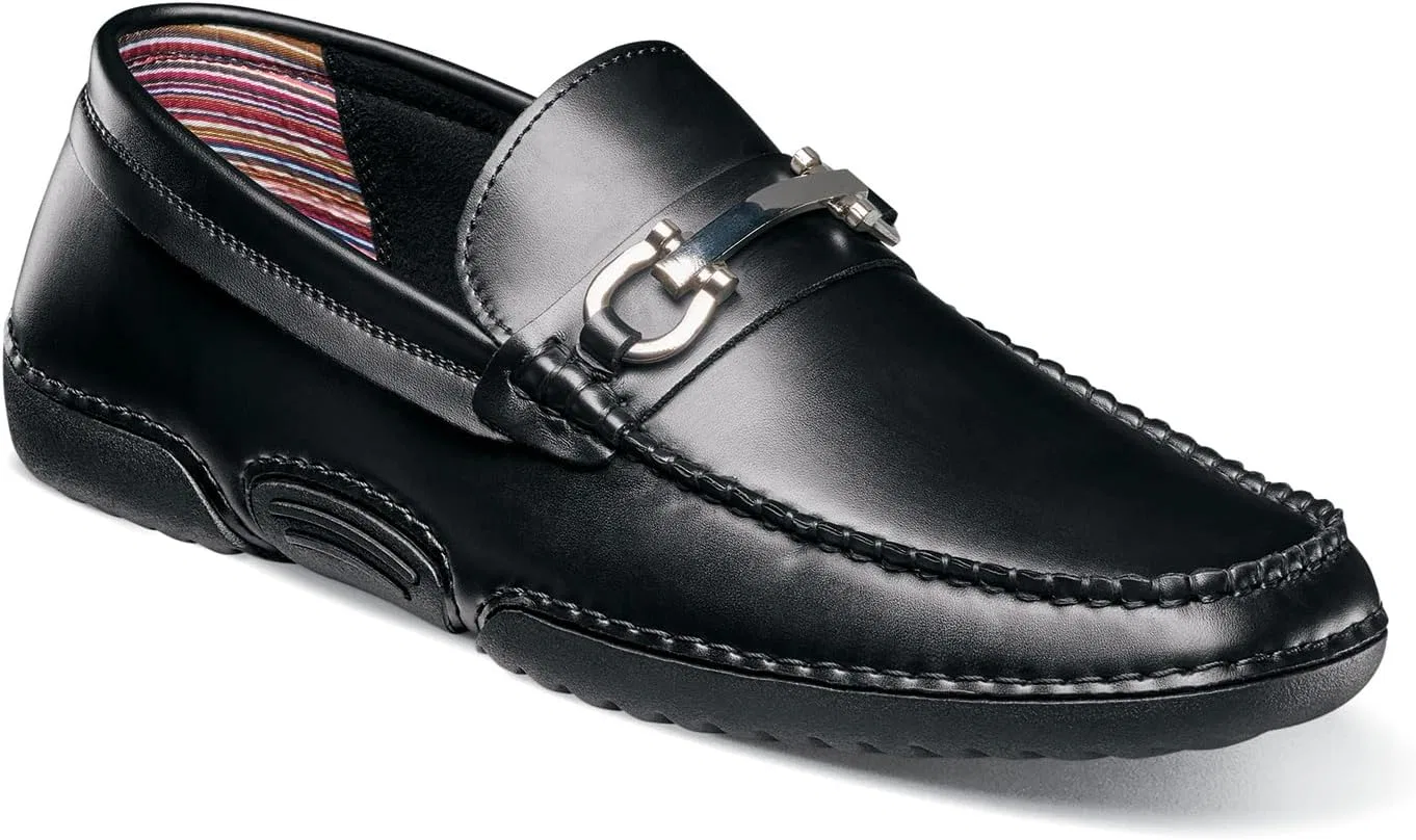 Мужские слипоны Stacy Adams Delano Driver Loafer Drivers Slippers, Black