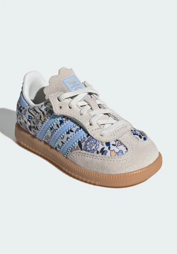 Кроссовки детские Adidas Originals Liberty London, голубой офф-вайт гам — фото 2
