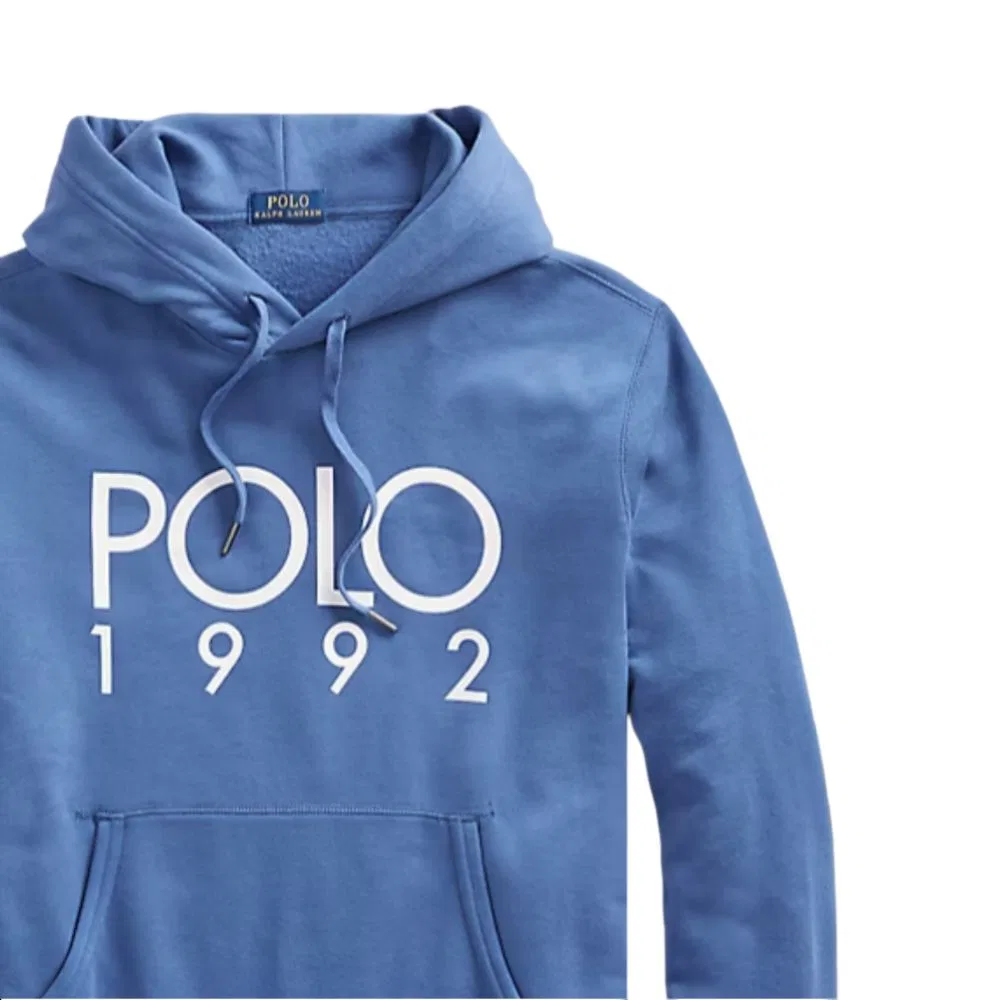 Свитшот стандартный Polo Ralph Lauren синий — фото 3