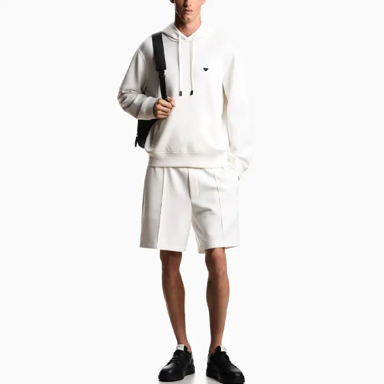 Мужская толстовка SS26 Emporio Armani, белый — фото 3