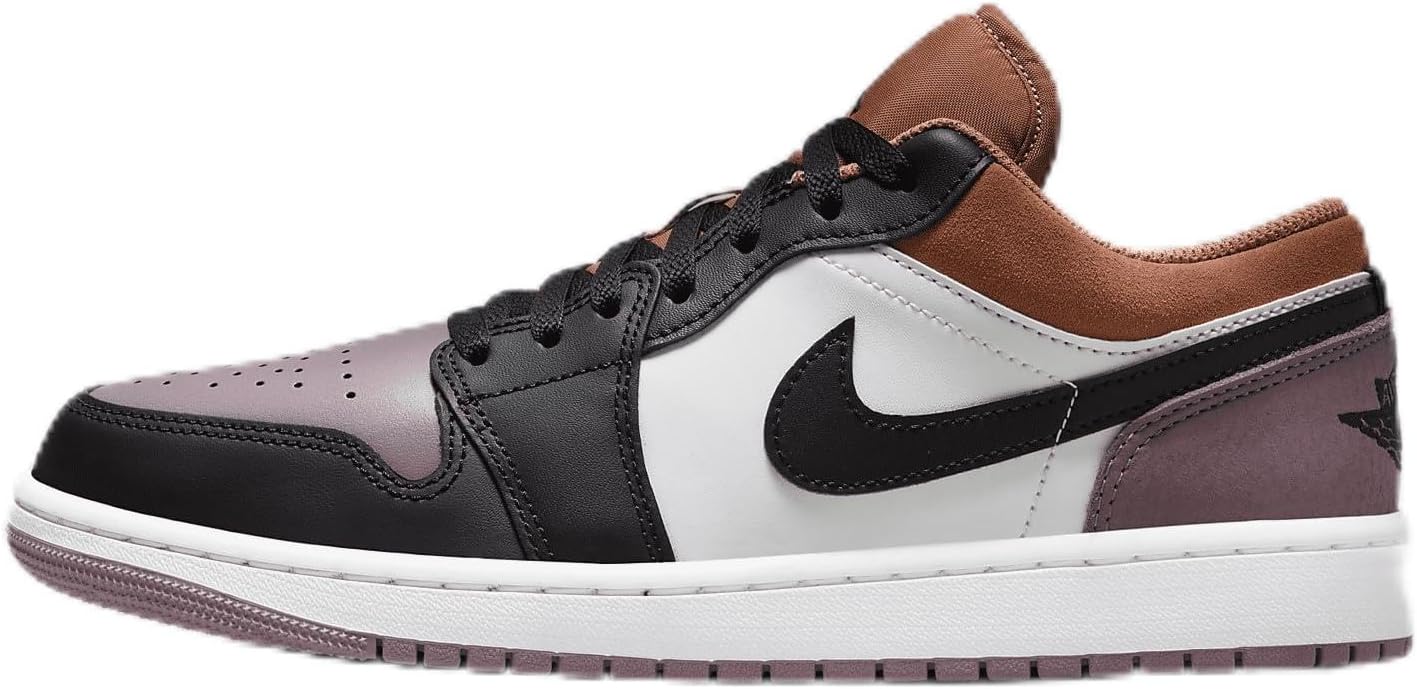 

Air Jordan Мужские кроссовки Air 1 Low, White Sky J Orange Sky J Mauve Black