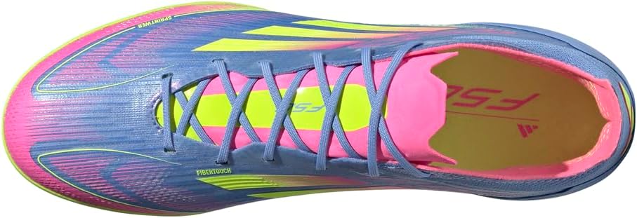 Кроссовки adidas F50 Pro Turf для взрослых, унисекс, розовый/голубой — фото 4