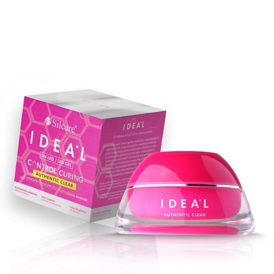 

Настоящий прозрачный гель для наращивания ногтей, 30 г Silcare, Idea'l UV/LED Gel