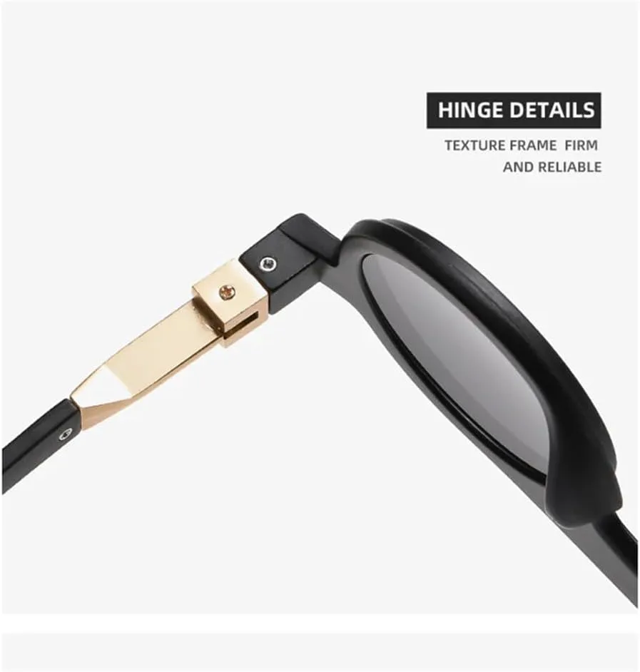 

Ретро круглые женские солнцезащитные очки в стиле панк с прозрачными градиентными линзами и защитой от УФ-излучения UV400, мужские солнцезащитные очки HCPIHF, 3