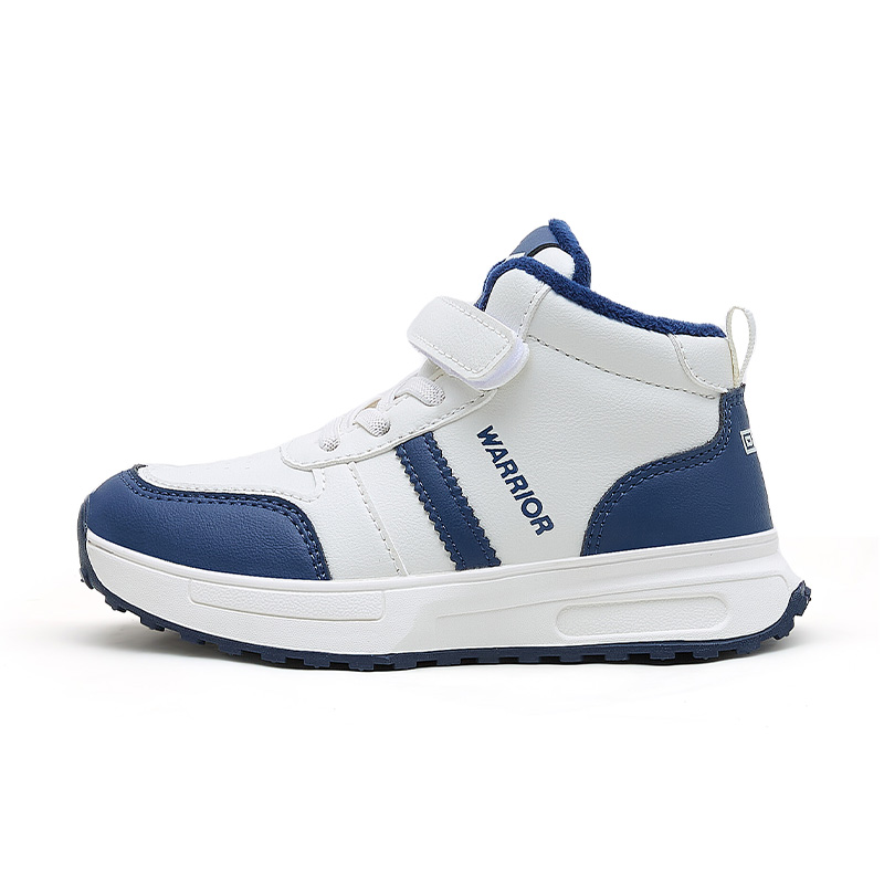 

Детские повседневные кроссовки Kids WARRIOR, бежевый темно-синий-fleece-lined