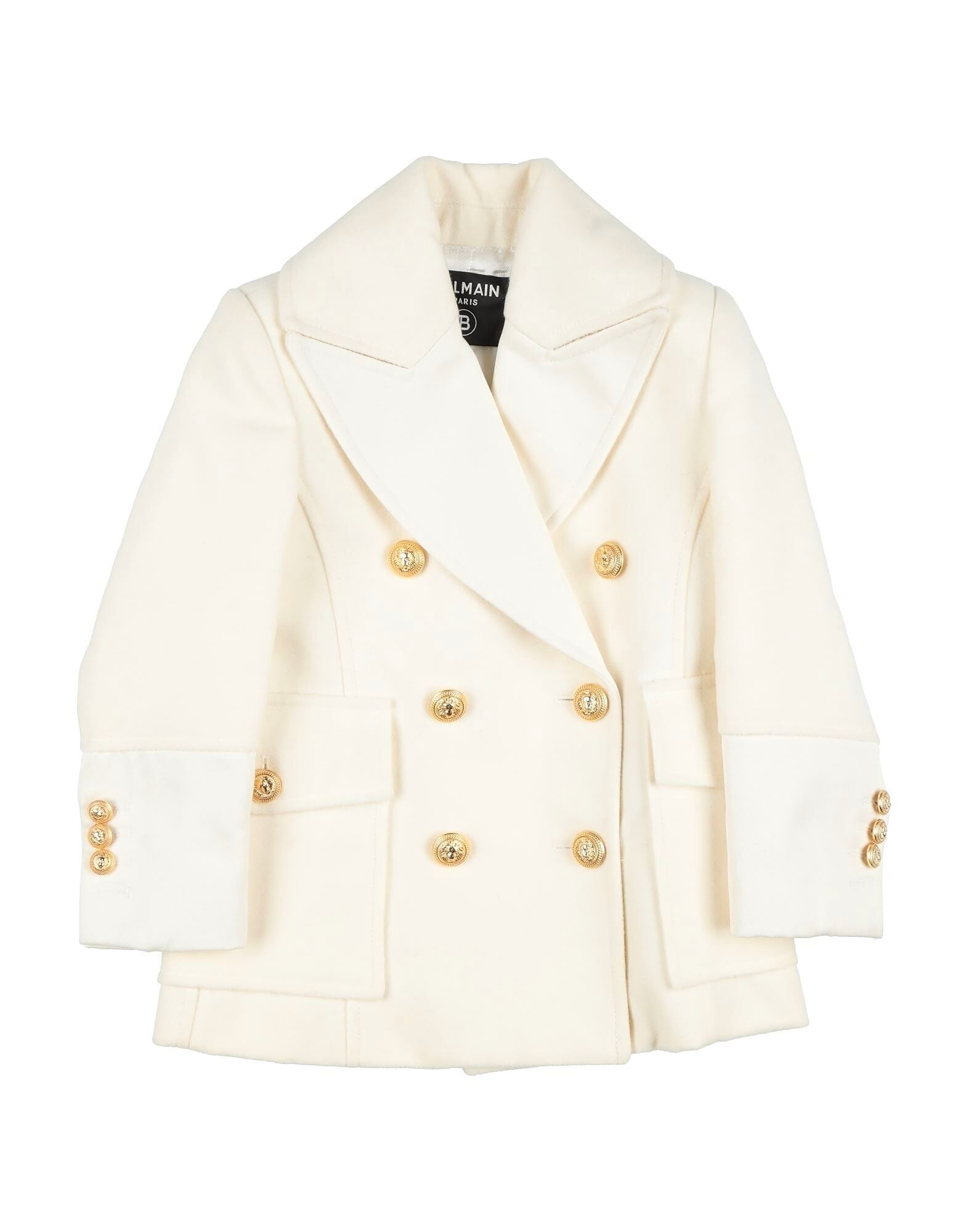 

Пальто для девочек Balmain, айвори