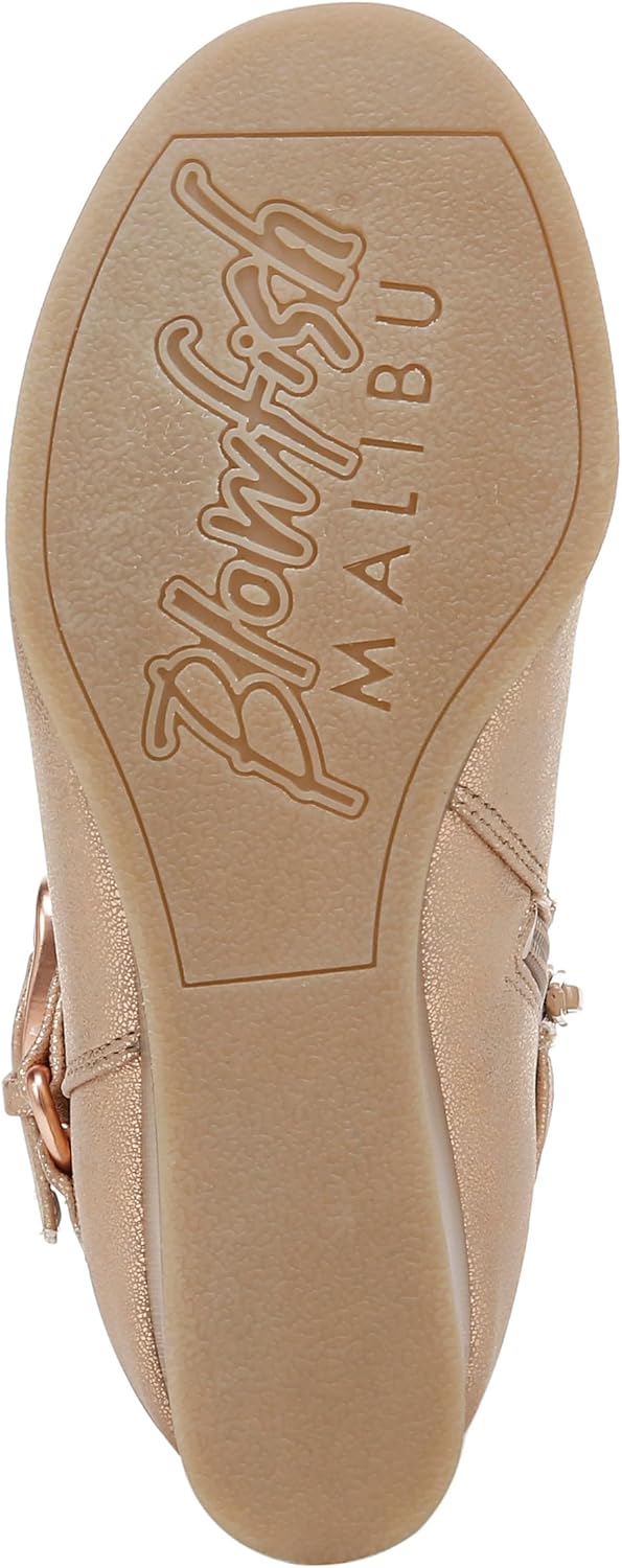 Ботильоны Blowfish Malibu Posh-k на танкетке, Rose Gold — фото 4