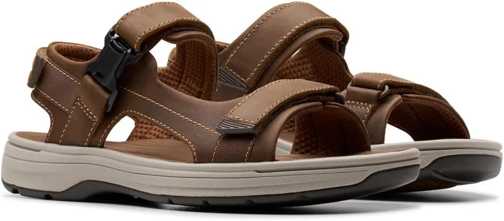 Мужские сандалии Clarks Saltway Edge, светло-коричневый — фото 4