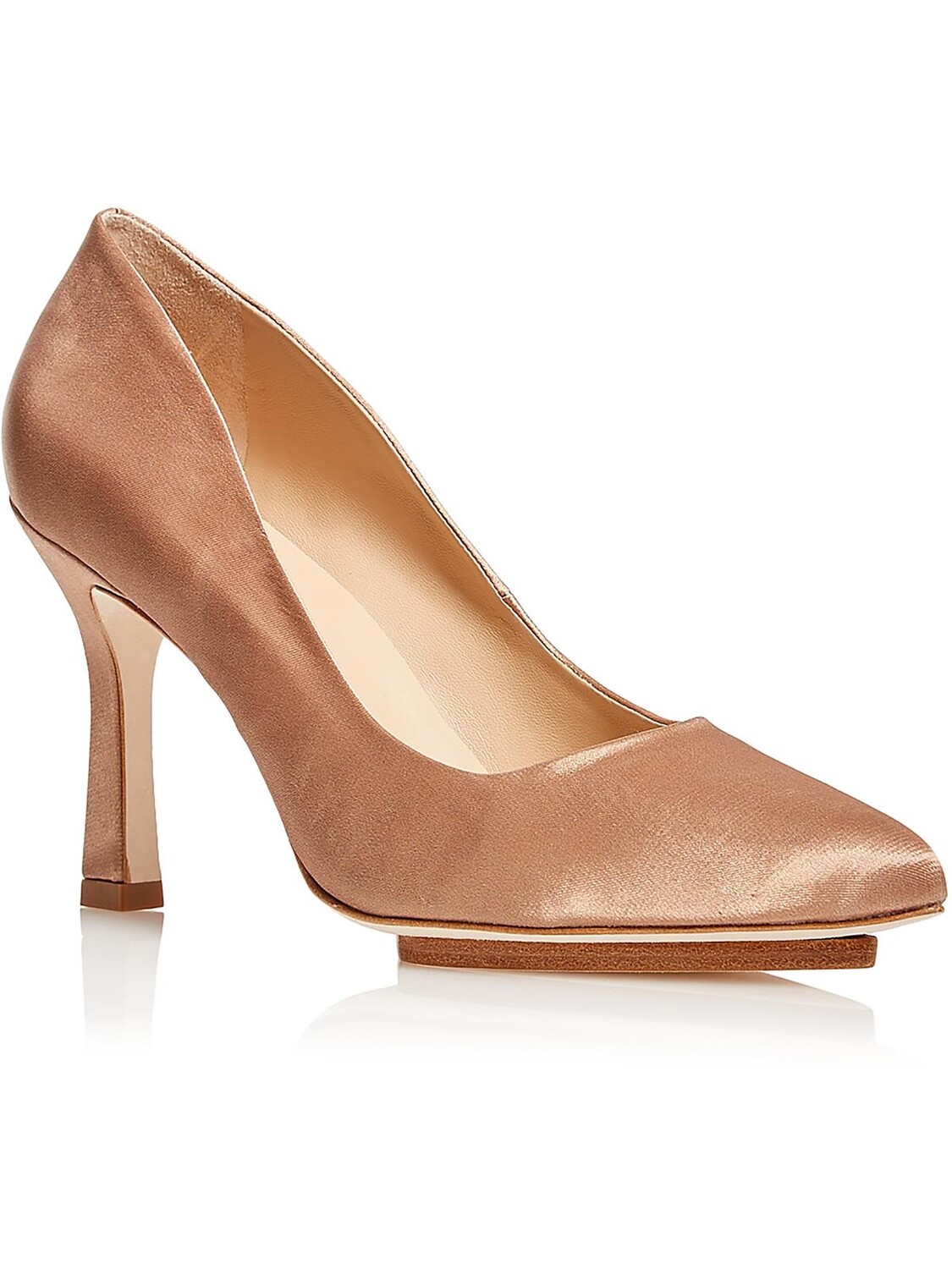 

ANITA PUMP Женские кожаные нарядные туфли Salone Monet, цвет Gold Satin