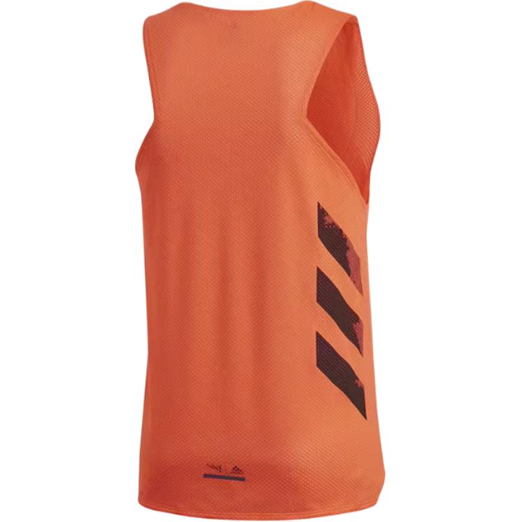 Мужская майка Orange Adidas, оранжевый — фото 4