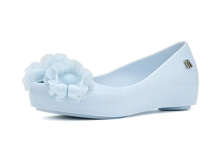 Балетки с цветочным аппликациями Ultragirl Springtime Mini Melissa, Blue