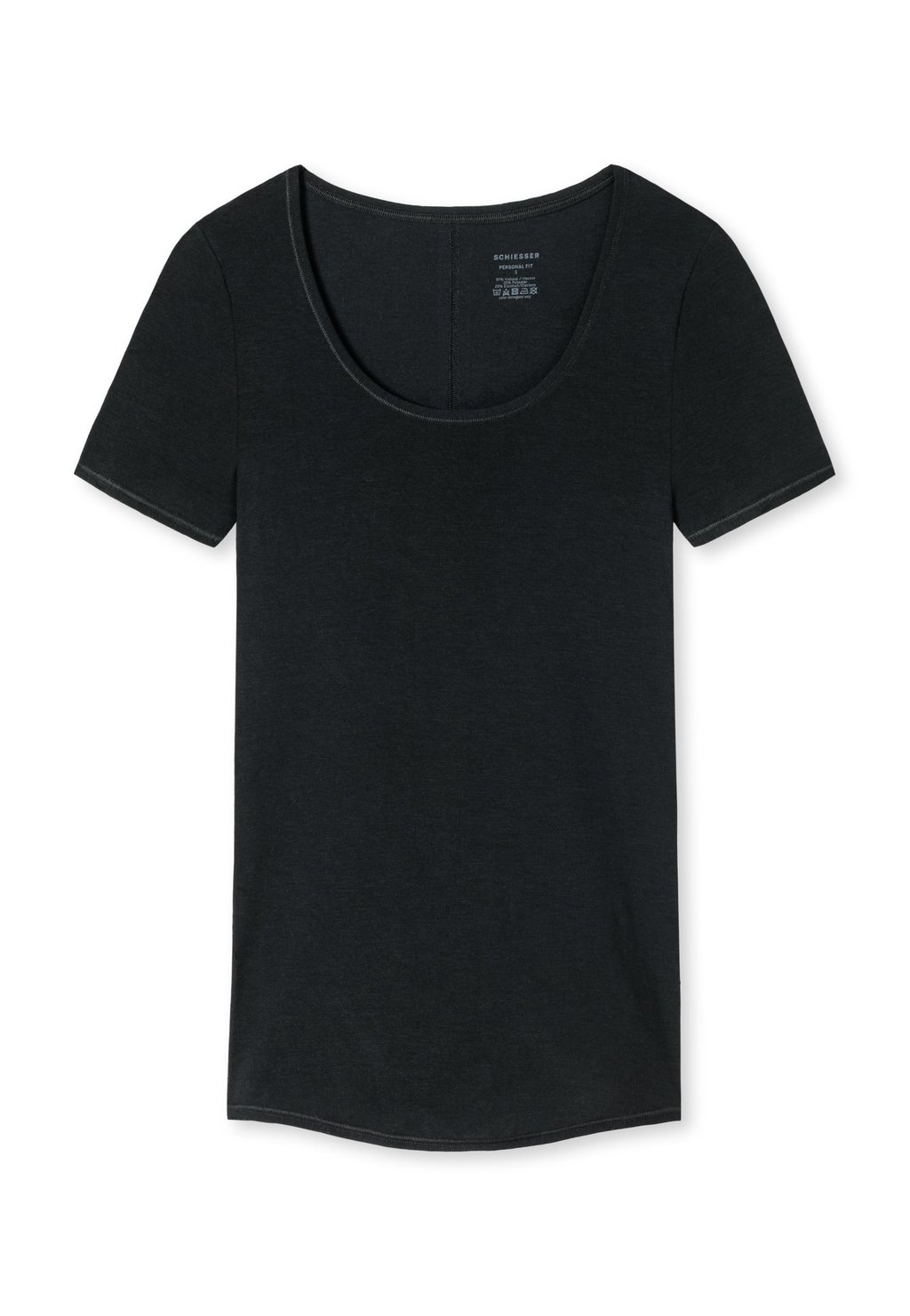 

Базовый слой SHIRT KURZARM PERSONAL FIT Schiesser, черный