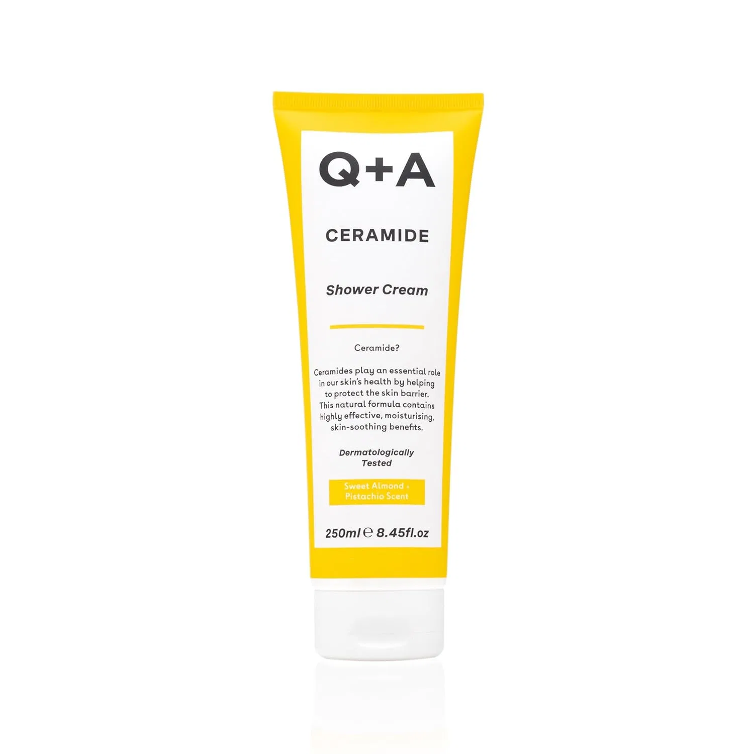 Крем-гель для душа Q+A Ceramide Shower Cream с керамидами ‎Q+A